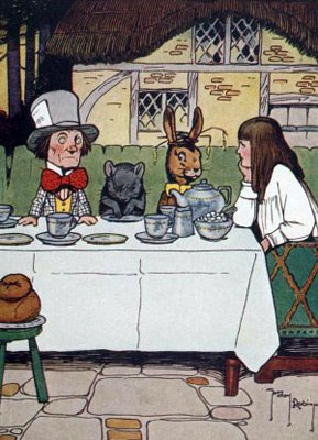 Alice at the Mad Tea Party